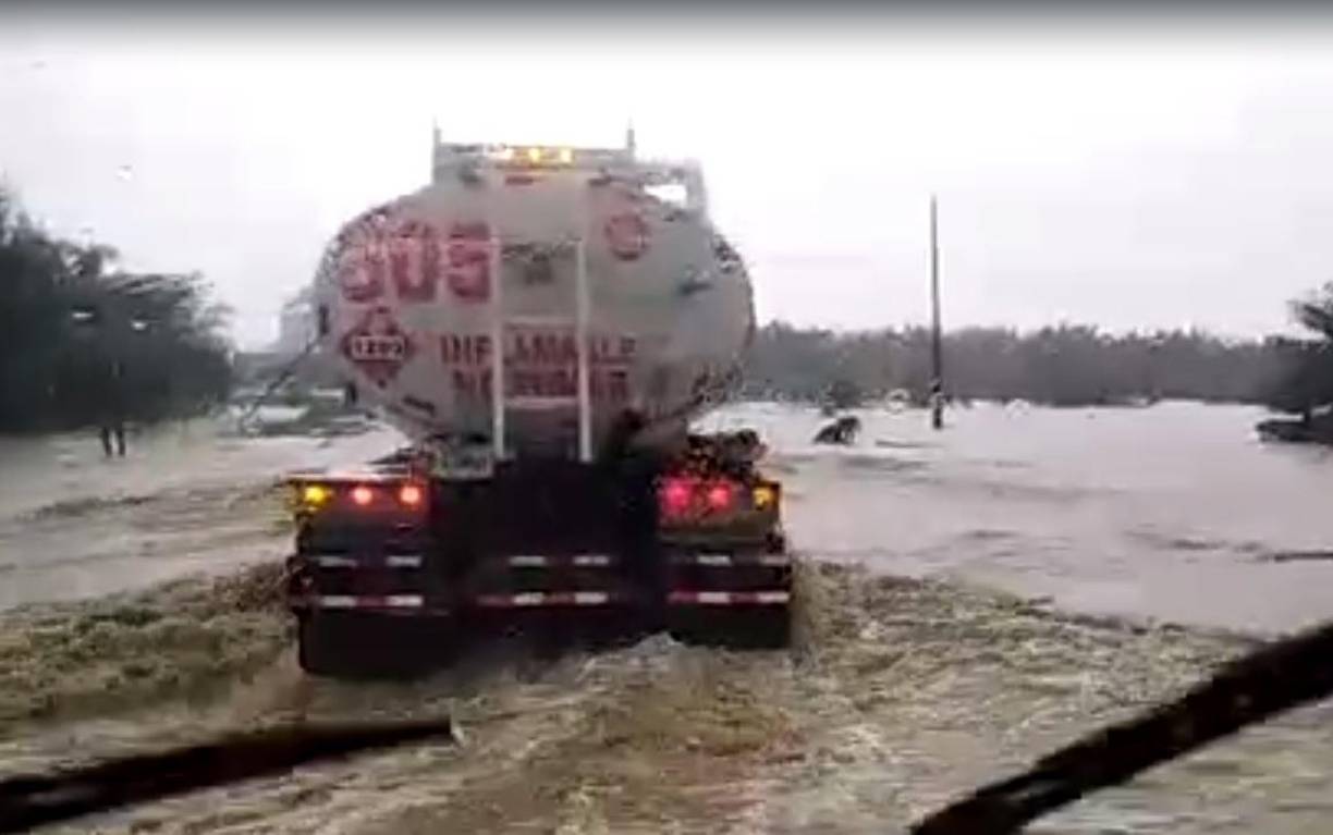 Varias comunidades y aldeas en la zona atlántica se encuentran incomunicadas. 
