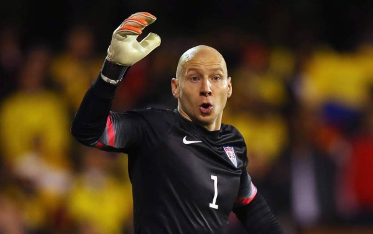 Brad Guzan, portero de Estados Unidos, 31 años.