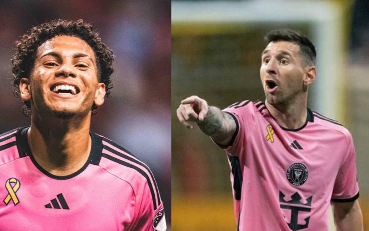 El hondureño David Ruiz se lució ante los ojos de Lionel Messi con la camiseta del Inter Miami en una nueva jornada de la MLS.