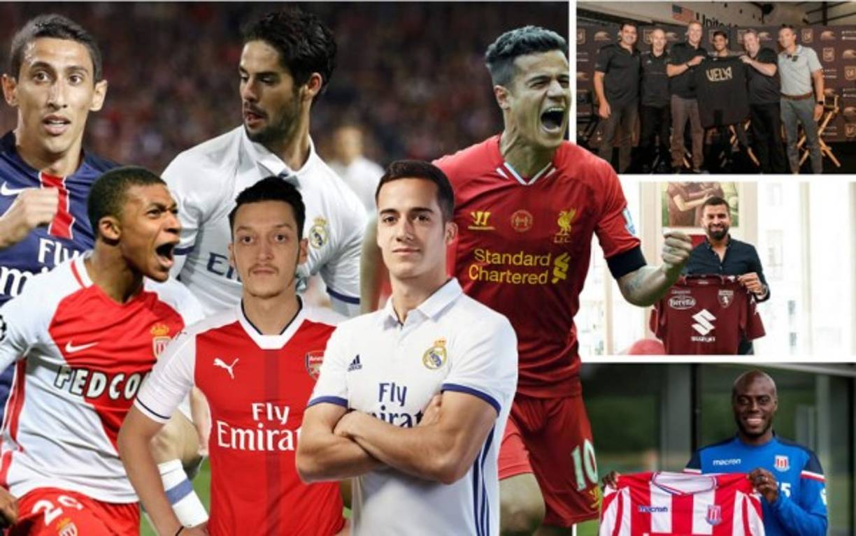 Te presentamos los principales movimientos que se han dado este viernes en el mercado de fichajes del fútbol europeo. Real Madrid y Barcelona siguen siendo noticia.