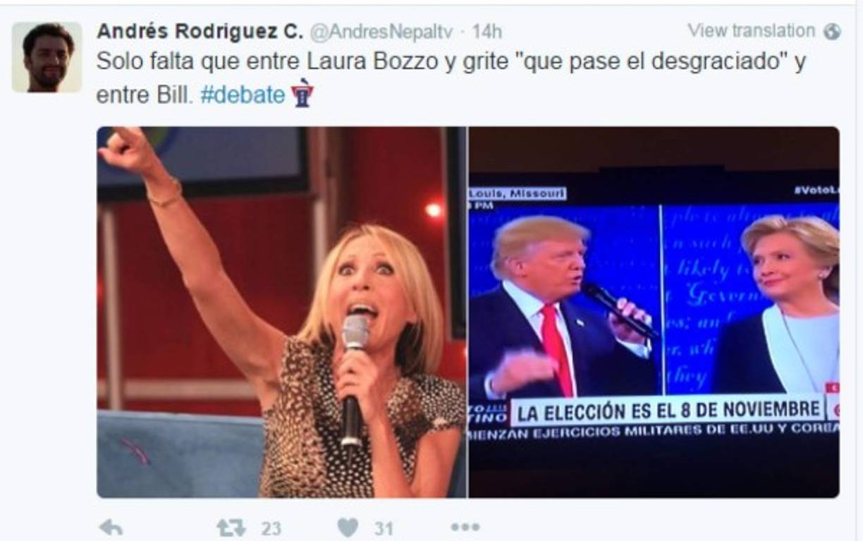 El magnate utilizó los escándalos sexuales del exmandatario para atacar a Clinton.