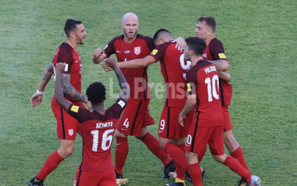 Estados Unidos le robó el triunfo a Honduras sobre el final.