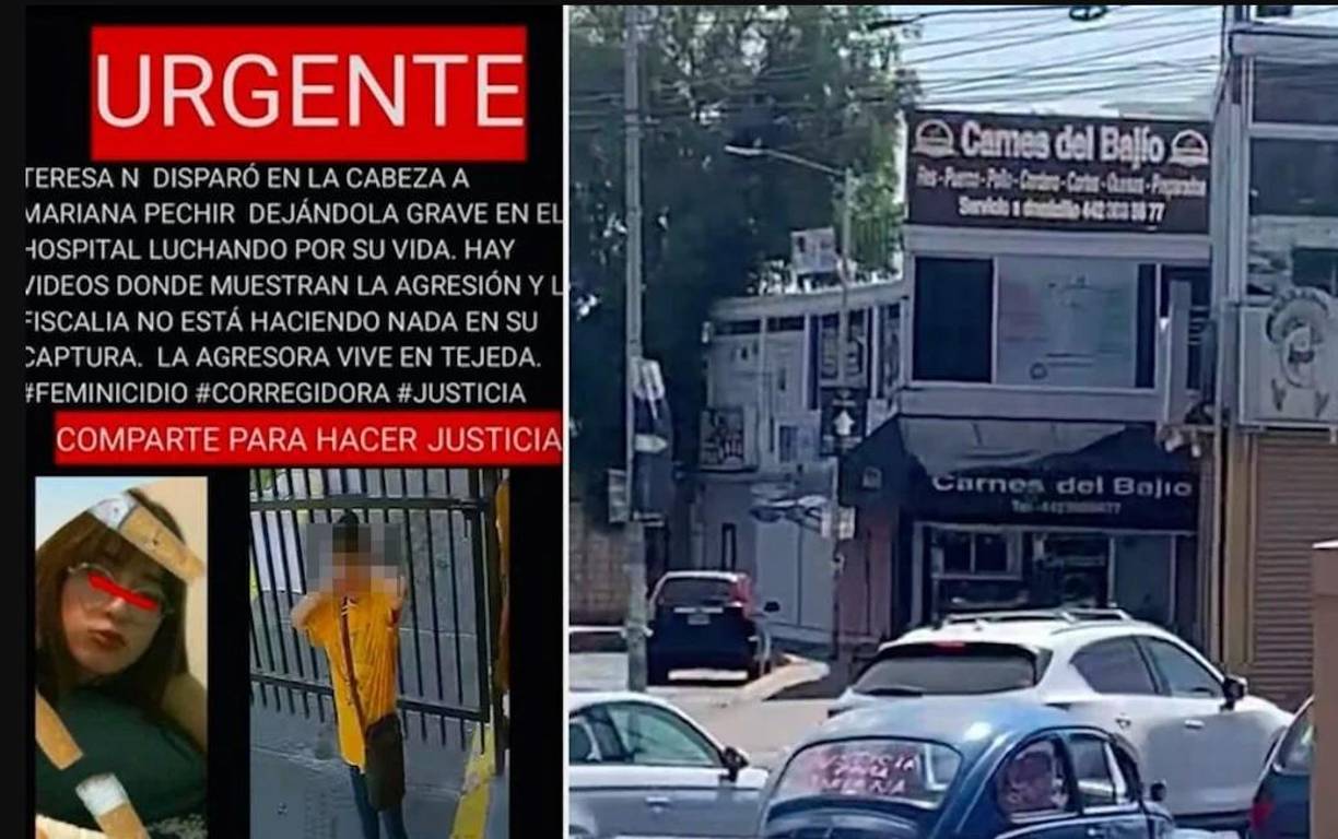 El hecho tuvo lugar en el edificio conocido como “Puerta Real”, el cual está ubicado en el municipio de Corregidora. Después de cometer el crimen en contra de la víctima identificada como Mariana, de 17 años, la presunta agresora huyó del lugar en un vehículo, el cual fue captado por cámaras de vigilancia. Posteriormente, se descubrió que había abandonado el arma utilizada en un baño de un restaurante cercano.
