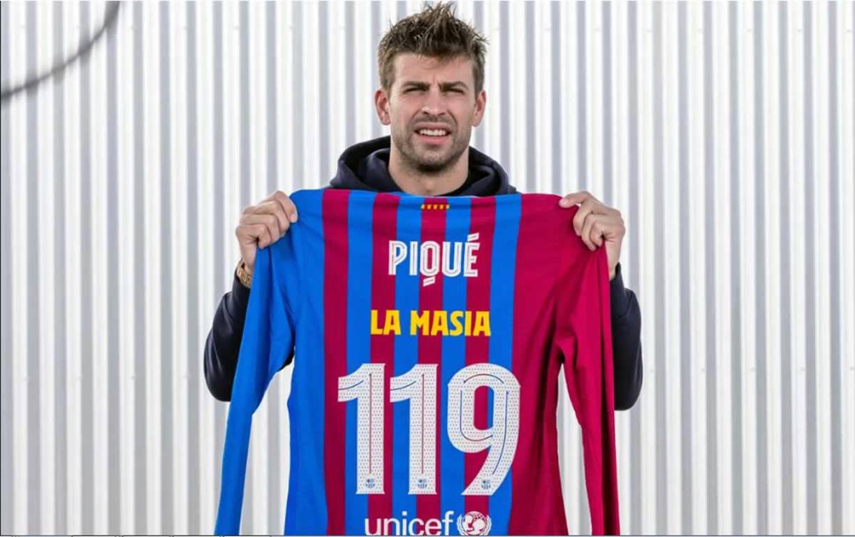 Gerard Piqué se convirtió en el debutante de La Masia número 119 con el primer equipo del FC Barcelona.