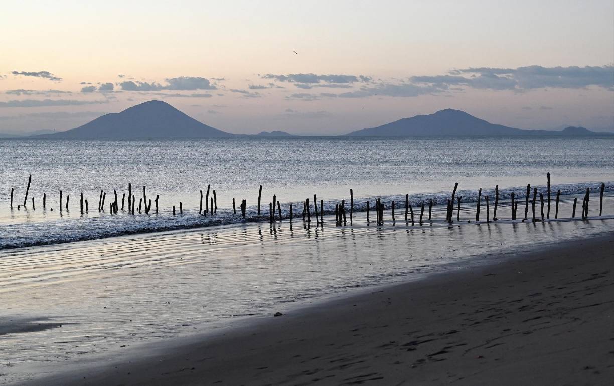 Aves marinas, como pelícanos, tijerillas y gaviotas, sobrevuelan intentando subsistir, en medio de la escasez de peces. “Antes había manadas de delfines, había tiburones, se sacaban peces espada (...) y ahora ya todo se ha perdido”, deplora el lanchero Luis Fernando Ortiz, de 39 años, al navegar en las aguas de azul turquesa.