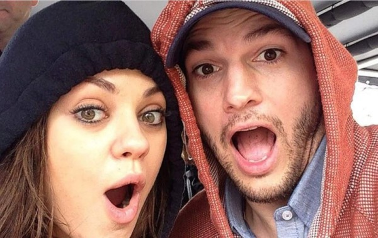 Mila y Ashton se casaron en julio de 2015 tras haberse comprometido en febrero de 2014.