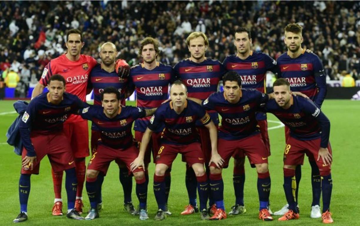 Este fue el 11 inicial del Barcelona.