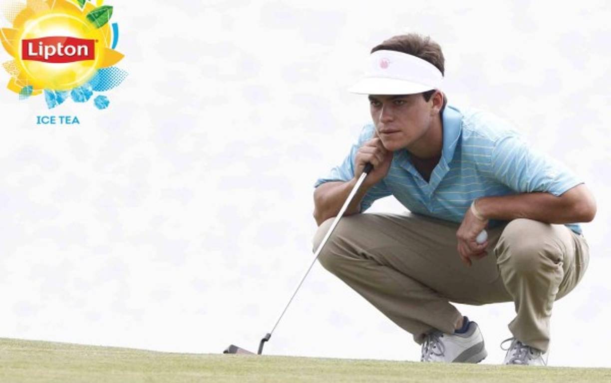El golfista Jacklin Sean de Escocia lució concentrado en la actividad de este día.