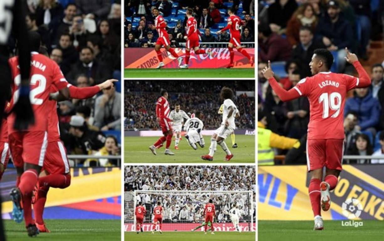 Las mejores imágenes que dejó el partido de Copa del Rey entre Real Madrid y Girona que tuvo al hondureño Antony 'Choco' Lozano como protagonista en el estadio Santiago Bernabéu.