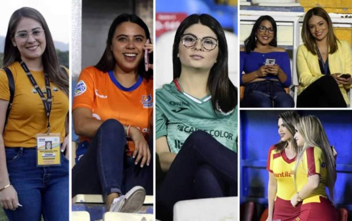 Las guapas chicas que llegaron a los estadios en esta jornada 11 del Torneo Clausura 2020 de la Liga Nacional de Honduras.
