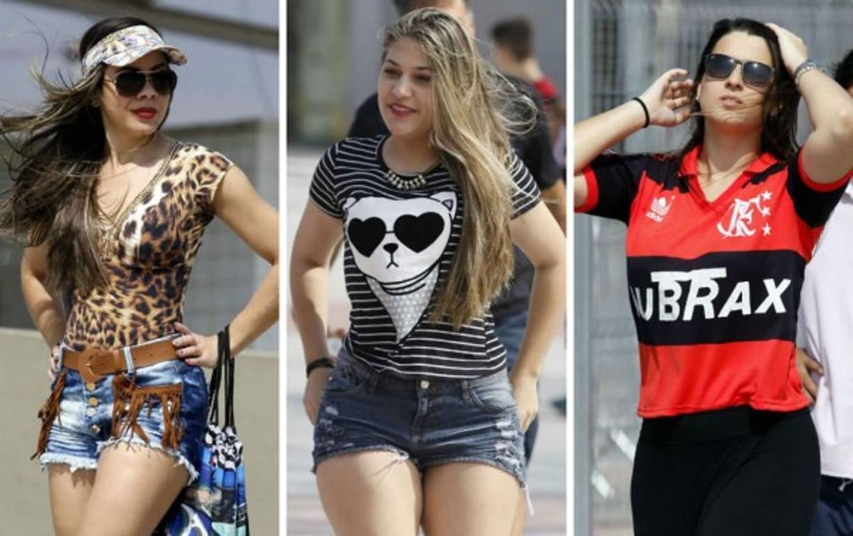 Hermosas mujeres han asistido al estadio Olímpico de Río de Janeiro para presenciar el partido entre Honduras y Portugal por los Juegos Olímpicos 2016. No te pierdas esta galería. Foto Juan Salgado/Enviado Especial