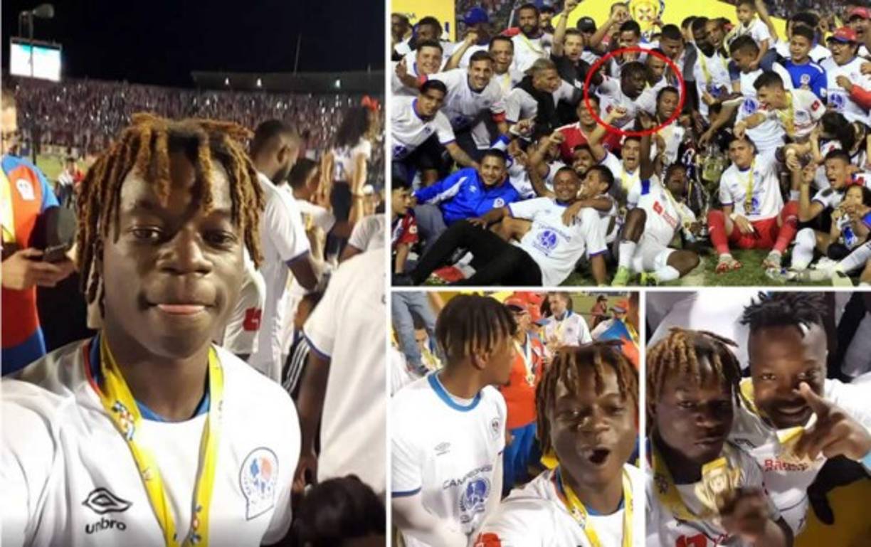 Durante la celebración del Olimpia con su Copa 31, llamó la atención un joven que apareció con la camiseta de los merengues entre los futbolistas y muchos pensaron que se trataba de otro jugador de la plantilla alba. Pero la historia es otra...