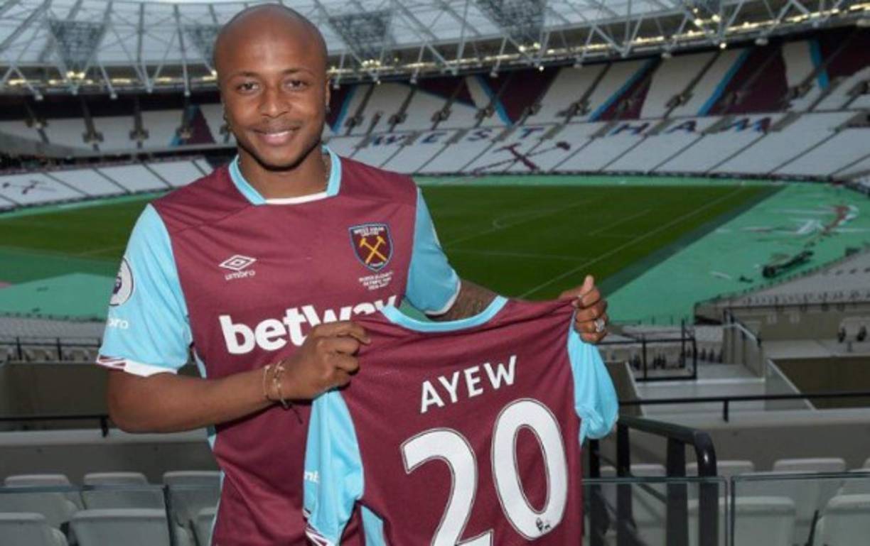 OFICIAL | Andre Ayew (26 años) es nuevo jugador del West Ham. El extremo izquierdo se convierte en el fichaje más caro del club, con un traspaso que se cifra en torno a los 24 millones de euros. El internacional ghanésfirma por tres años más dos más opcionales y llega procedente del Swansea.<br/>