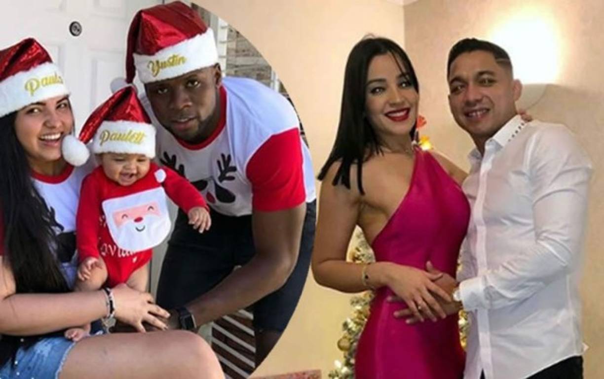 Los futbolistas de la Liga Nacional y legionarios hondureños disfrutan así la Navidad.