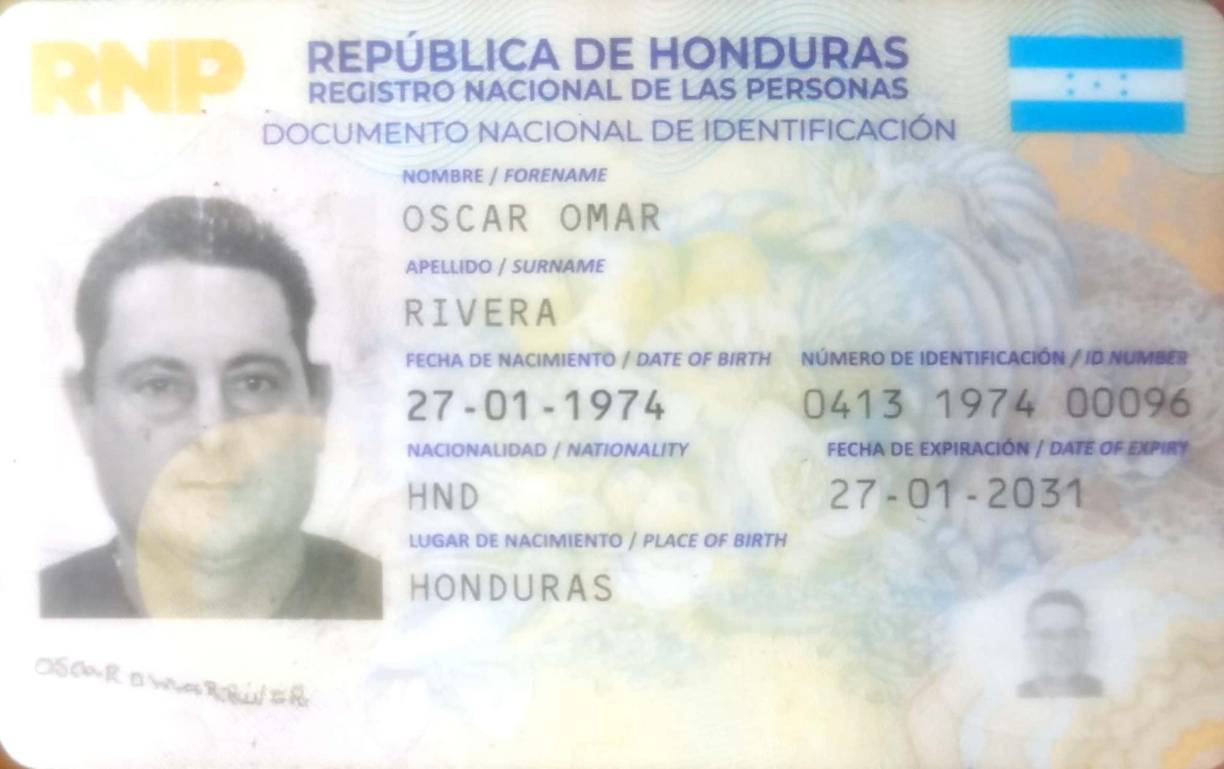 La víctima fue identificada como Óscar Omar Rivera, de 49 años de edad. 