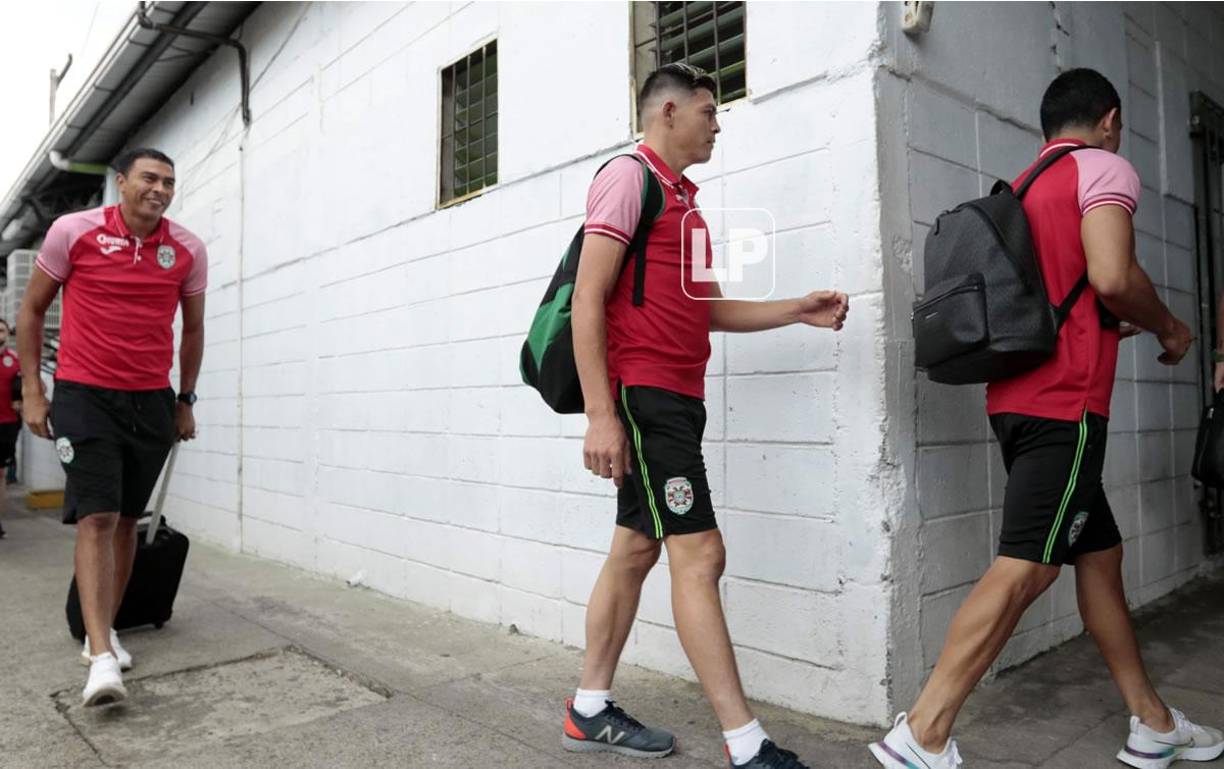 Así llegó ‘Paquito‘ Martínez al estadio Morazán para el Clásico sampedrano, correspondiente a la sexta jornada del Torneo Apertura 2022.