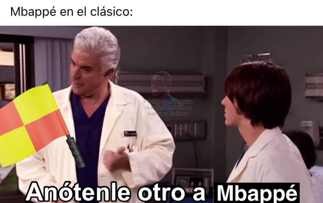 Estos fueron los memes que dejó la goleada del Barcelona al Real Madrid en el Clásico de España.