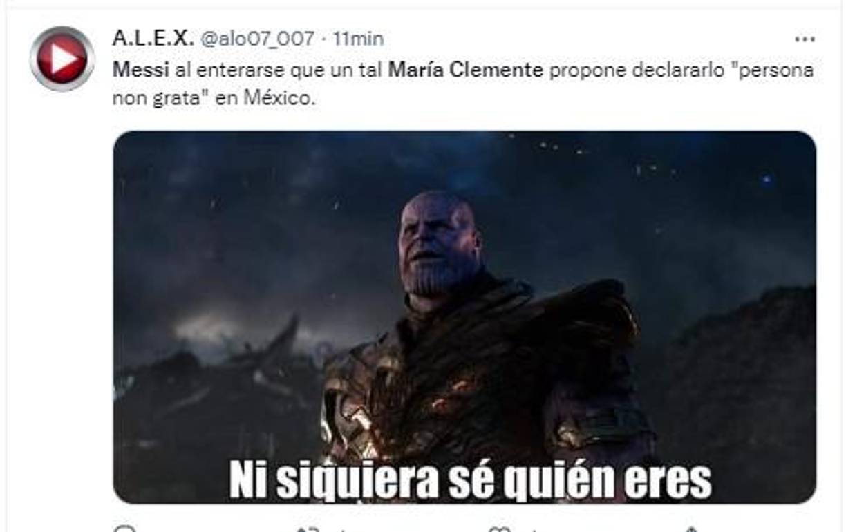 Proponen declarar persona non grata a Messi en México