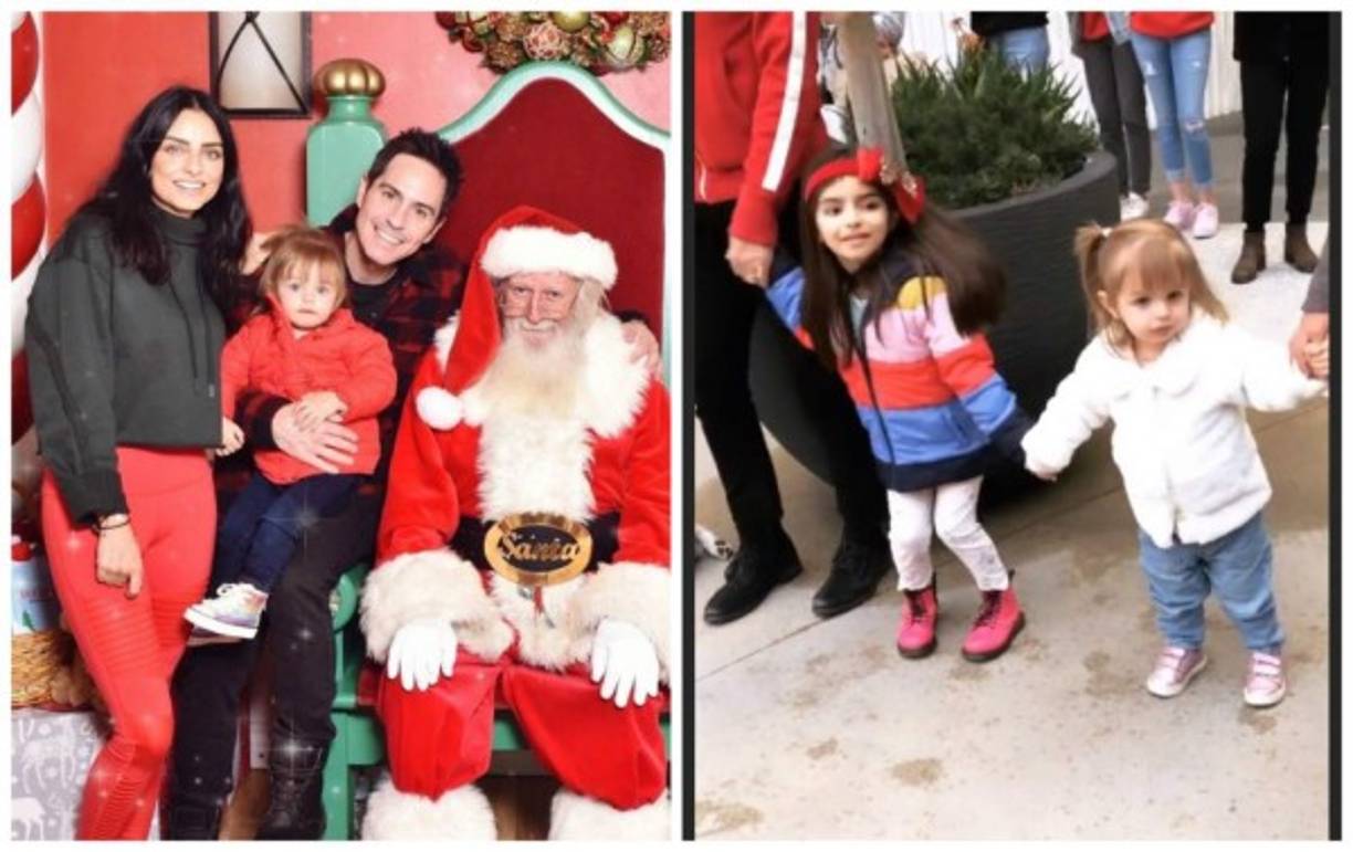 Le acompañan su hija Aislinn Derbez y la familia de esta, Mauricio Ochmann y su bebé Kailani. MÁS: <a href='https://www.laprensa.hn/fotogalerias/farandula/1344109-411/hija-de-mauricio-ochmann-lorenza-sigue-creciendo-en-belleza' style='color:red;text-decoration:underline' target='_blank'>Lorenza, le hija poco conocida de Mauricio Ochmann ya es todo una señorita</a>