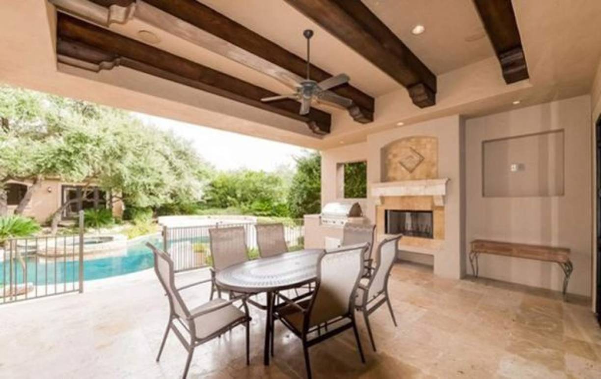 Las imágenes de la propiedad de Ginóbili fueron publicadas originalmente por el broker de bienes raíces San Antonio Board of Realtors.