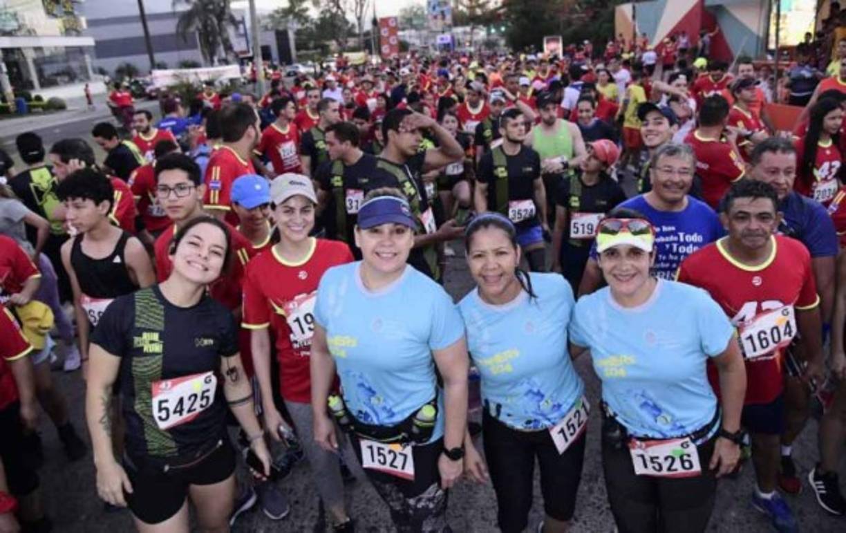 Las chicas también han respondido y llegaron con mucho entusiasmo a participar en la 43 Maratón Internacional de Diario LA PRENSA.