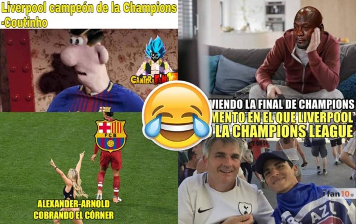Los divertidos memes que dejó la final de la Champions League 2018-19 que le ganó el Liverpool al Tottenham.