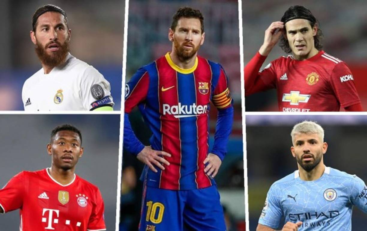 Transfermarkt, web especializada en el valor de futbolistas en el mercado, ha presentado un listado de 25 cracks que quedan libres en junio. Varios suenan para reforzar a grandes clubes.