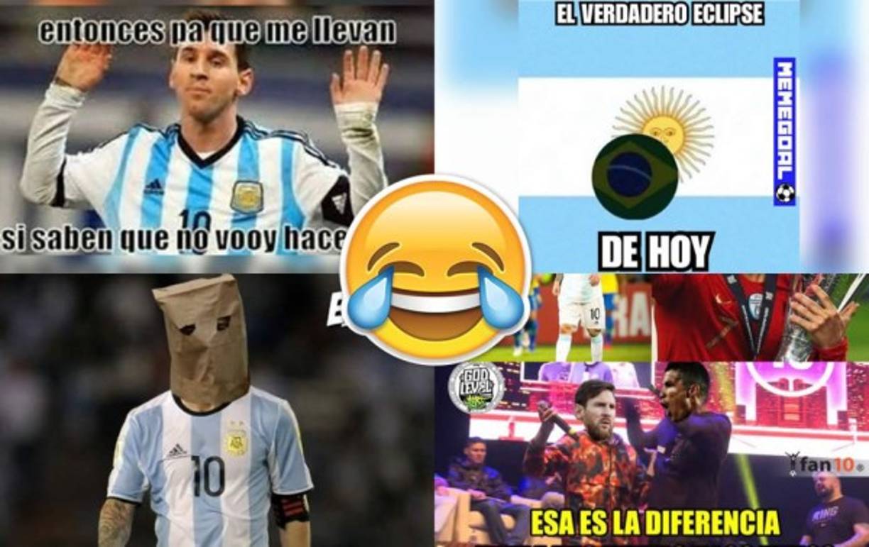 Messi es protagonista de los divertidos memes de la eliminación de Argentina en semifinales de la Copa América tras perder contra Brasil.