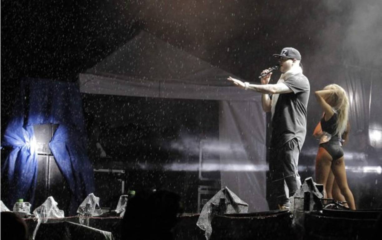 El ceibeño Franklin Martínez actual mánager del intérprete de 6:00 am traje a su representado a suelo hondureño.<br/>