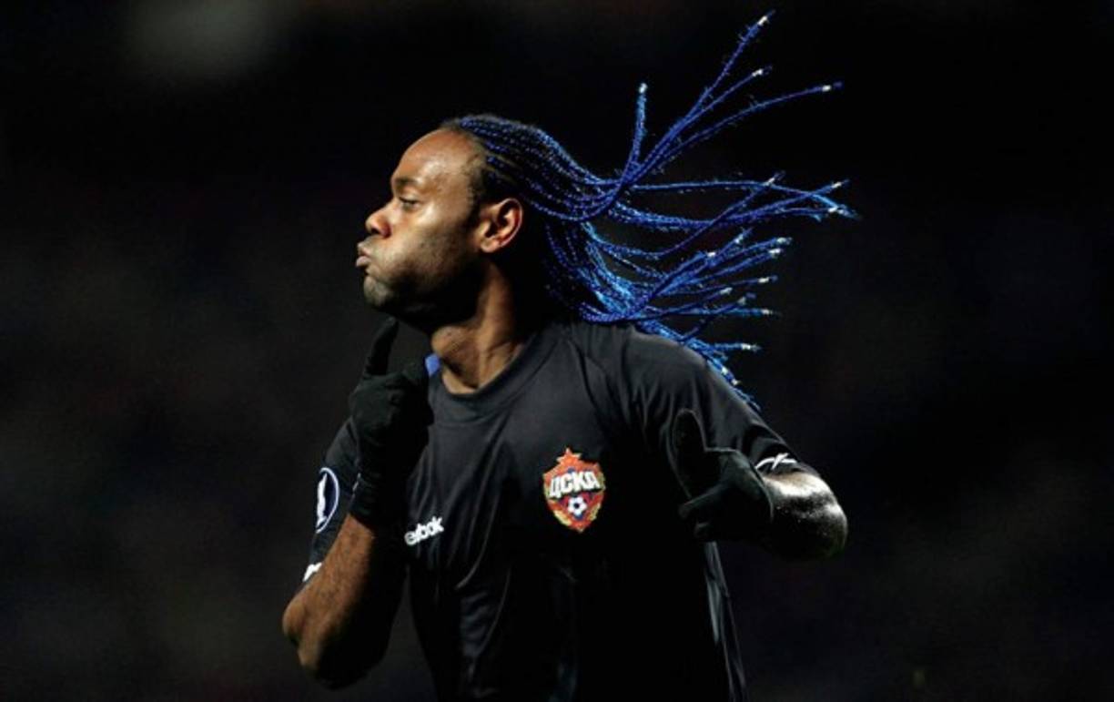 El brasileño Vágner Silva de Souza 'Vágner Love' en el CSKA Moscú.