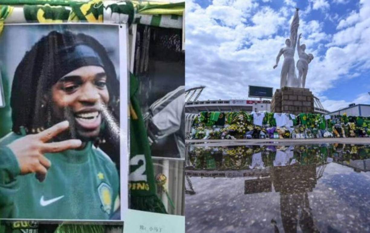 <br/>El club Beijing Guoan de la Liga de China y sus aficionados le rindieron un emotivo homenaje al exfutbolista hondureño Walter 'Pery' Martínez, quien falleció la tarde del domingo en Nueva York, Estados Unidos. Las imágenes de lo que han hecho por el catracho son emotivas. Fotos Instagram.