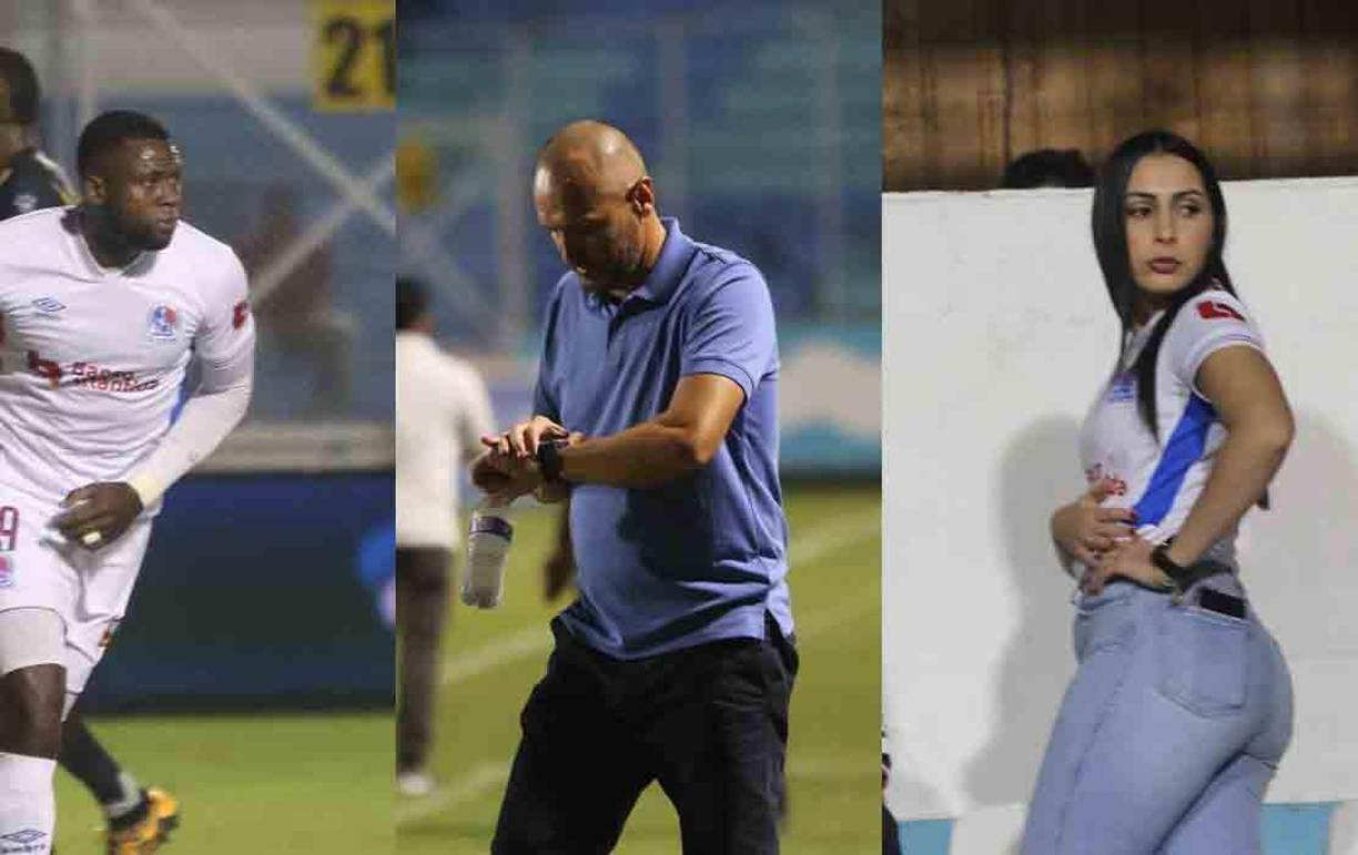 Olimpia goleó 4-0 al Real España y a continuación te dejamos las imágenes más curiosas del partido.