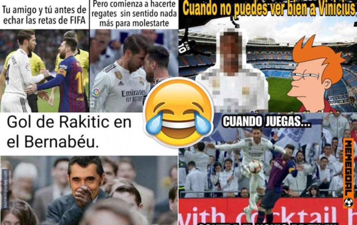 Los divertidos memes que dejó una nueva victoria del Barcelona sobre el Real Madrid en la Liga Española.