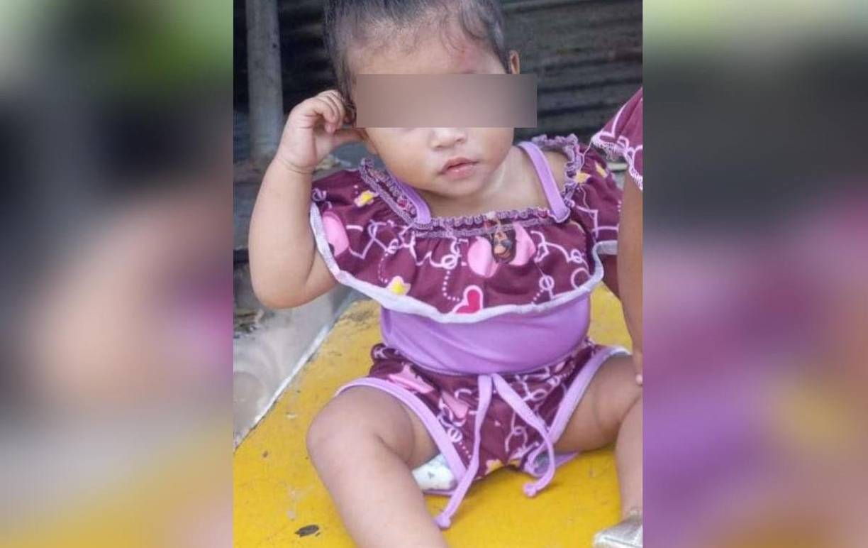 Una trágica noche vivió una familia de los bordos de la colonia Carmen Elena cuando una bebita de apenas 18 meses de edad mordió un cable de ventilador y murió electrocutada.