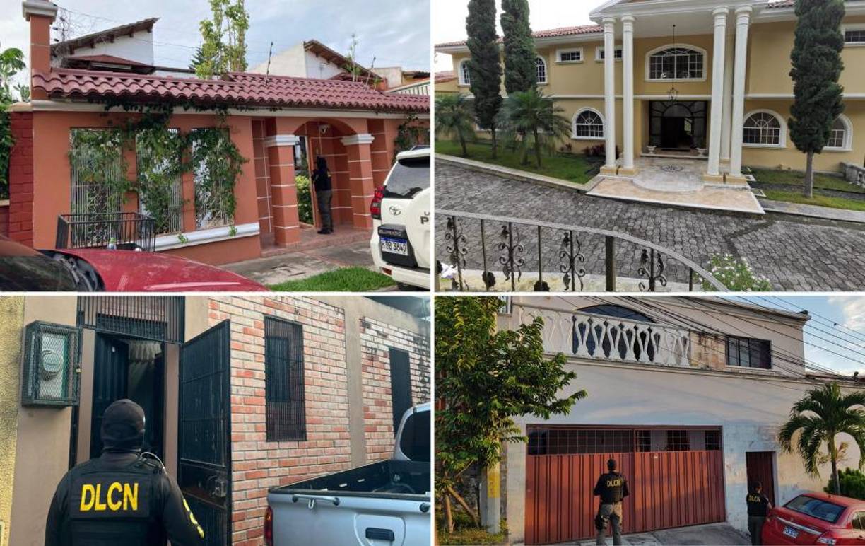 El Ministerio Público ejecutó este miércoles una serie de allanamientos como respuesta a investigaciones que se siguen contra Wilkin Santiago Montalván Mejía (fallecido) y sus supuestos socios en Tegucigalpa.