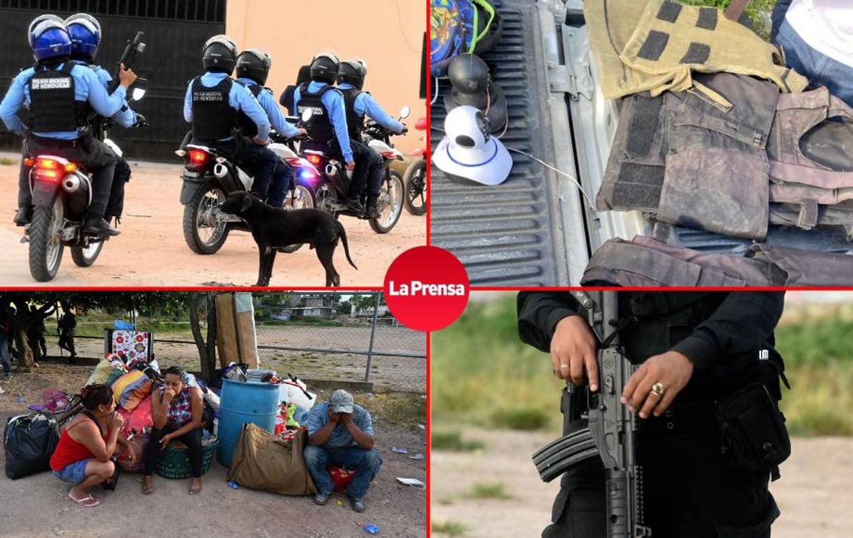 Con sacrificio construyeron sus viviendas en el sector 2 de la colonia Villa Nueva, pero la mañana y tarde de ayer las dejaron abandonadas porque miembros de la Pandilla 18 les ordenaron que las desalojaran.