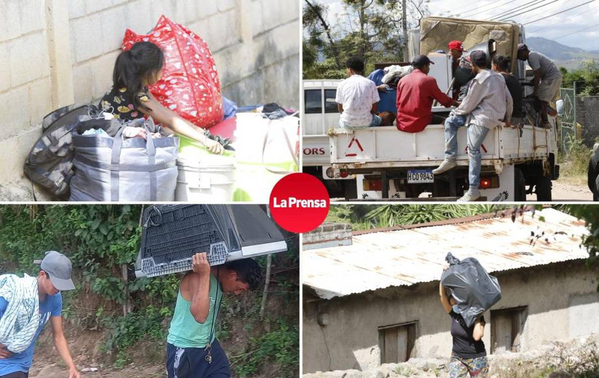 El terror se apoderó de una colonia en <b>Tegucigalpa</b> tras la amenaza de miembros de grupos criminales contra los habitantes.