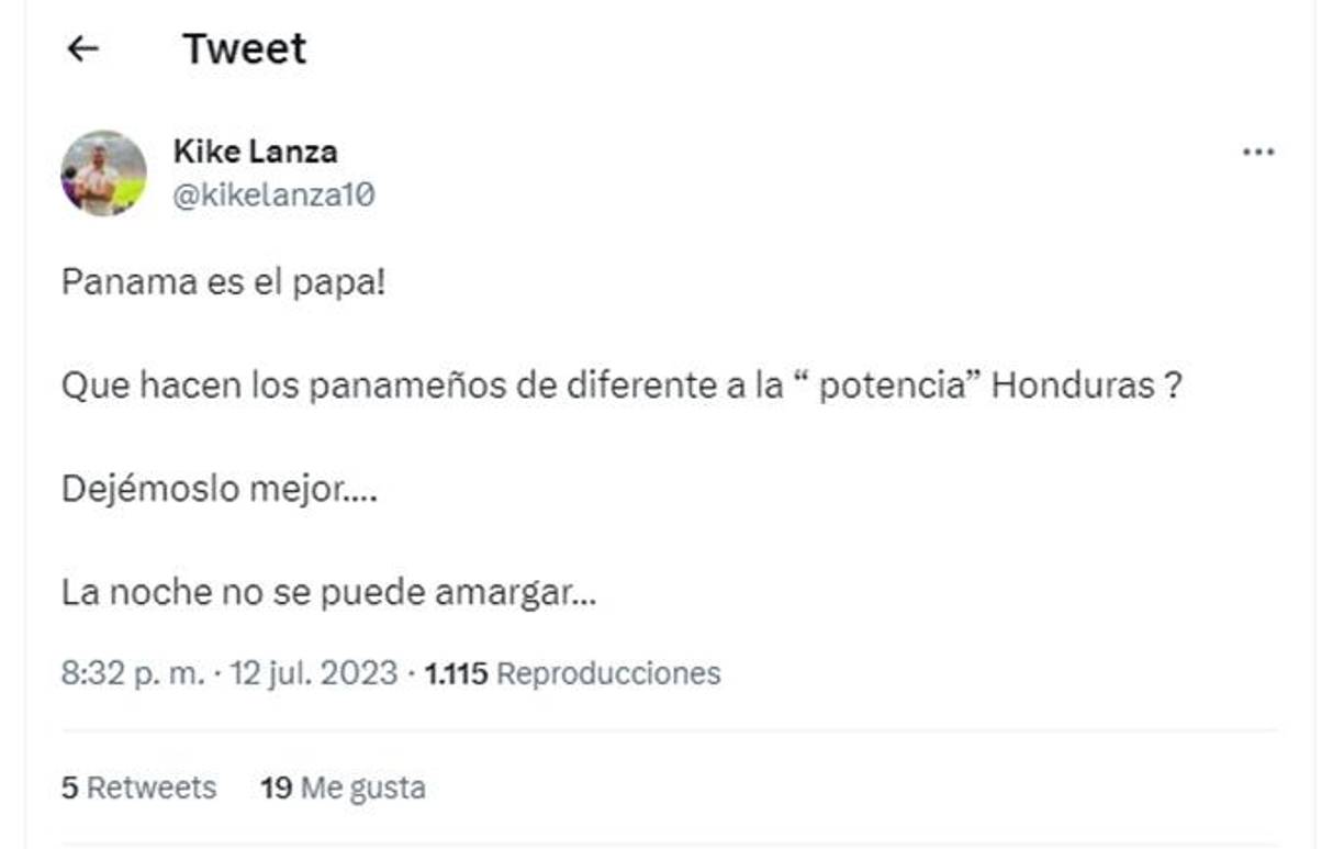 En Honduras también la prensa deportiva se pronunció sobre el pase de Panamá a la final. 