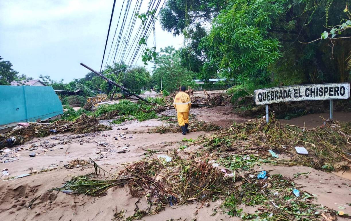 Así como Atlántida, los departamentos más afectados fueron Choluteca, Valle, Colón y Yoro.
