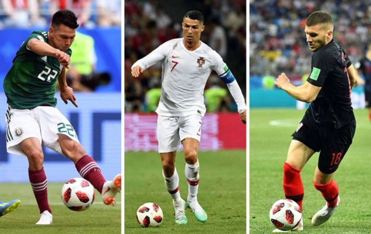 Estos son los diez jugadores más veloces del Mundial de Rusia 2018.