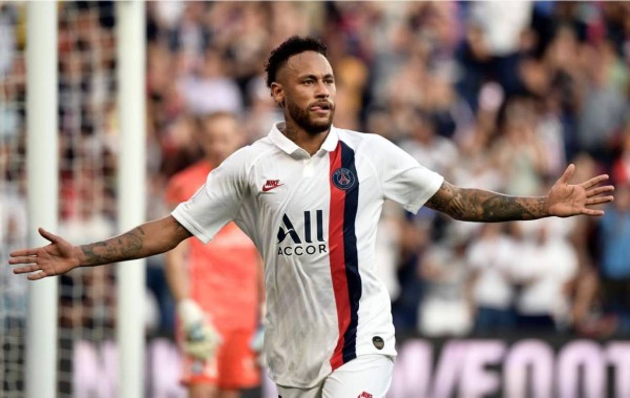 Así Neymar calló las críticas y festejó su golazo.