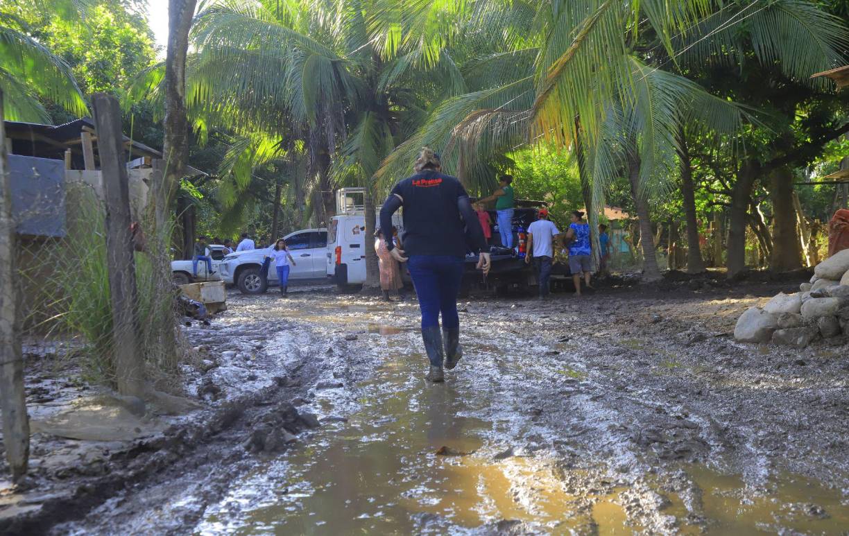 En La Prieta, la tormenta Sara provocó que miles de personas quedaran sin acceso a servicios básicos.