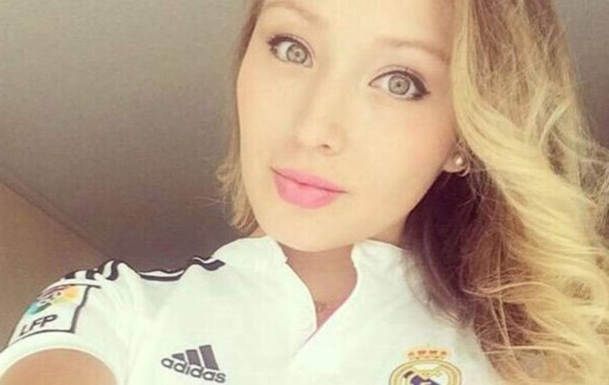 Y Danielita para terminar de enojar a los fans de Messi también es hincha del Real Madrid, el eterno rival de los azulgranas.