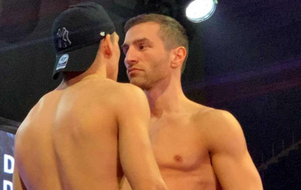 Mucha tensión se vivió en este cara a cara de Teófimo López y Edis Tatli.