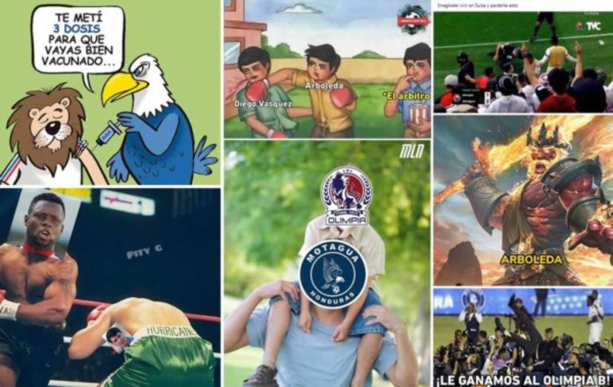 Los divertidos memes que dejó el clásico Olimpia-Motagua disputado en Nueva Jersey (Estados Unidos) en el que hubo un tremendo relajo entre jugadores y cuerpo técnico. Diego Vázquez y Yustin Arboleda son protagonistas de las burlas en las redes sociales.