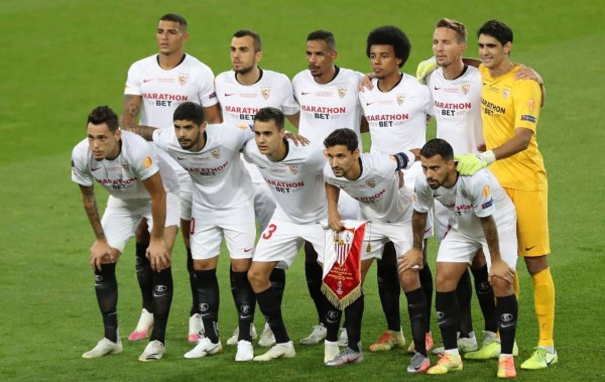 El 11 titular del Sevilla para enfrentar al Inter en la final de la Europa League.