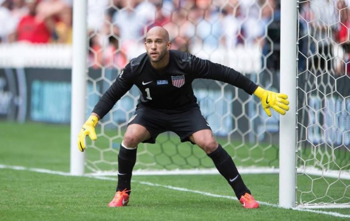 Tim Howard, portero de Estados Unidos, 36 años.