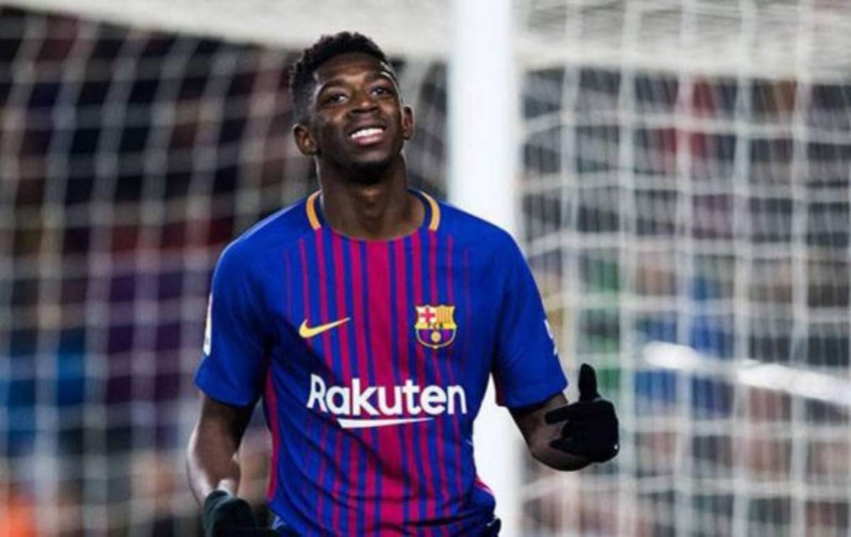 Dembélé llegó al Barcelona en agosto de 2017. El club catalán le pagó 105 millones de euros más 45 en variables al Dortmund de Alemania. El francés se ha lesionado en seis ocasiones, la última el reciente fin de semana y estará de baja por cinco semanas.