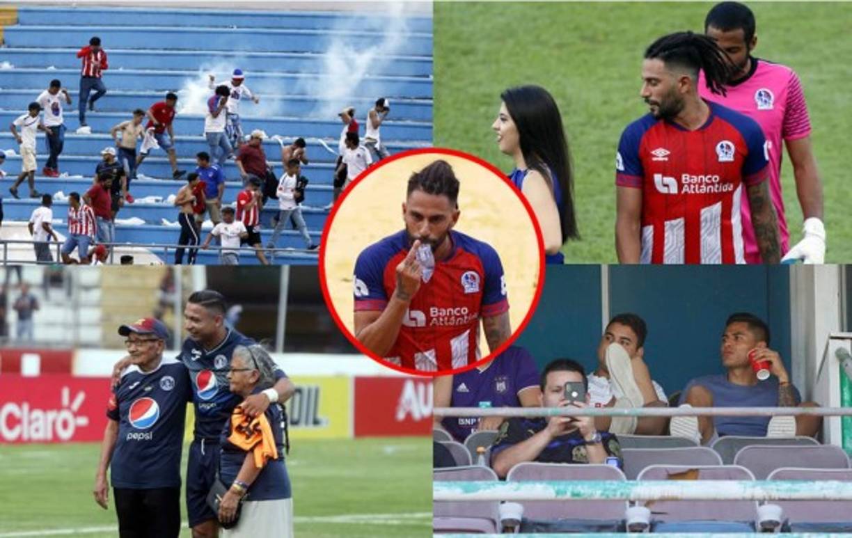 Las imágenes que no viste en televisión de la tercera jornada del Torneo Apertura 2019, con el Marathón-Olimpia como el gran atractivo.