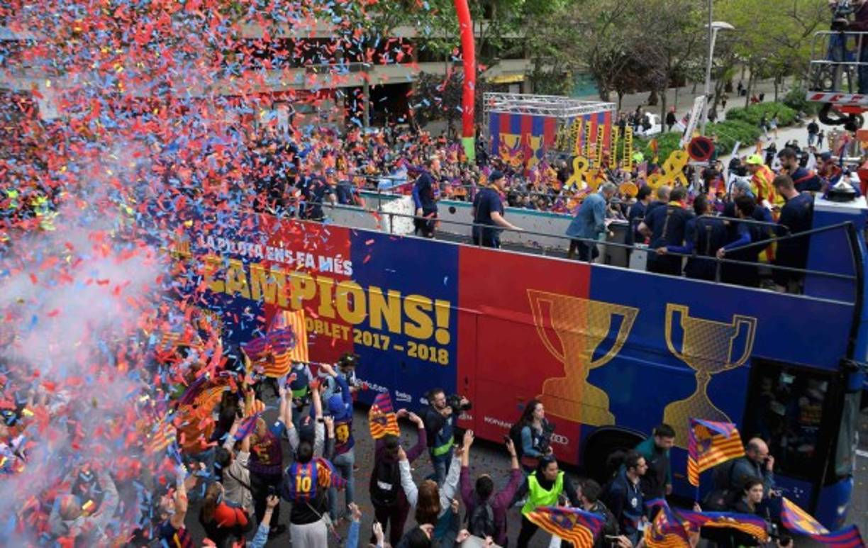En las calles de Barcelona se ha vivido una locura.